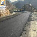 شركة الخضيري للمقاولات تدشن أعمال سفلتة طريق الشهيد منير اليافعي "أبو اليمامة"